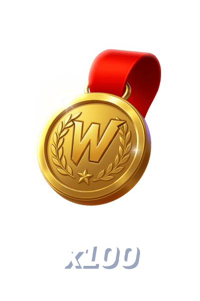 Gewinne mit 100-fachem Multiplikator